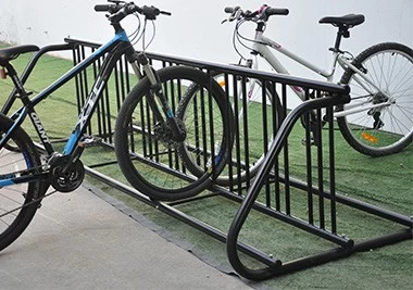 China New bike rack available in downtown Bismarck manufacturer
