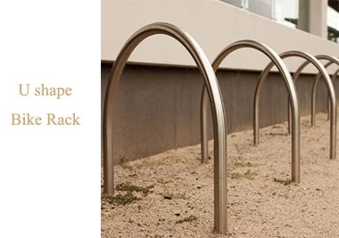 China Outdoor bike rack: bicycle parking along with anti-theft feature manufacturer