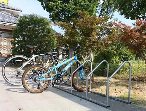 China Rack de bicicleta para a loja de comida de rua fabricante