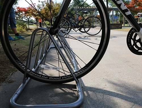 China New Artistic Bike Rack to be Unveiled Monday in Downtown Geneva manufacturer