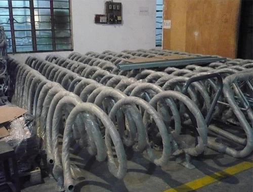 China Garden Road install bicycle racks manufacturer