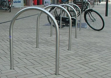 China How do you know  Ring bike rack  / hoop bike rail / circle bicycle pakring rack manufacturer