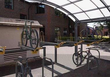 China Bicycle parking racks industry report manufacturer