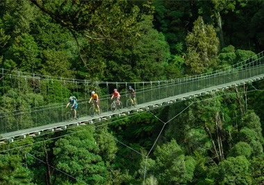 Cina Quattro Nuova Zelanda piste ciclabili fascino produttore
