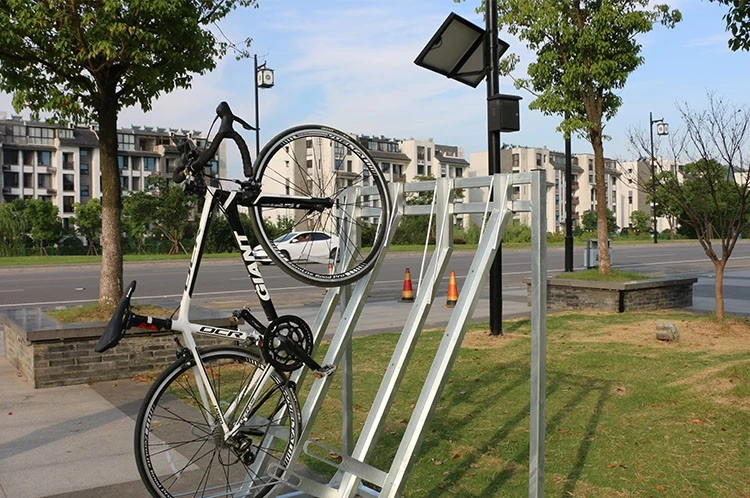 VEVOR Support de rangement pour 4 vélos, support de vélo vertical