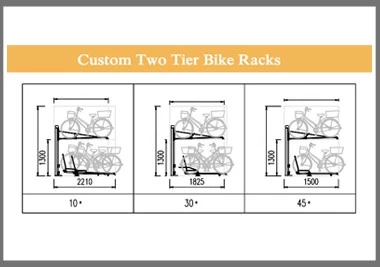 China Maßgeschneiderte Fahrradträger: Maßgeschneiderte Lösungen für einzigartige Räume Hersteller