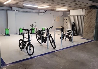 Chine Racks à vélos durables avec matériaux écologiques et conception verte fabricant