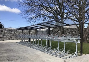 Cina Raffuggi di parcheggi per biciclette costruiti: soluzioni di sartoria ai requisiti unici del sito produttore