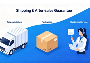 porcelana Política de envío y servicio posventa fabricante