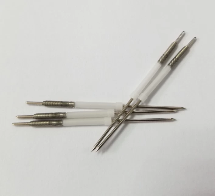 Elektrischer federbelasteter Pogo-Stift aus Messing mit 2,54 mm Rastermaß