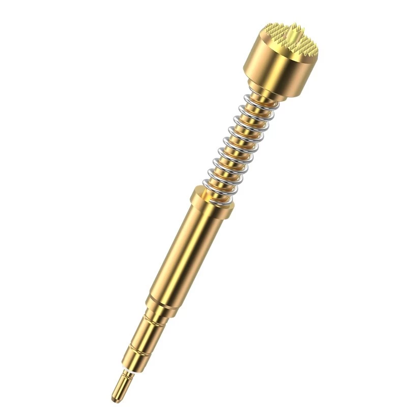 China Pogo-Pin-Fabrik 5A Koaxial-Sondenstift SF-2.9X36-5.0
