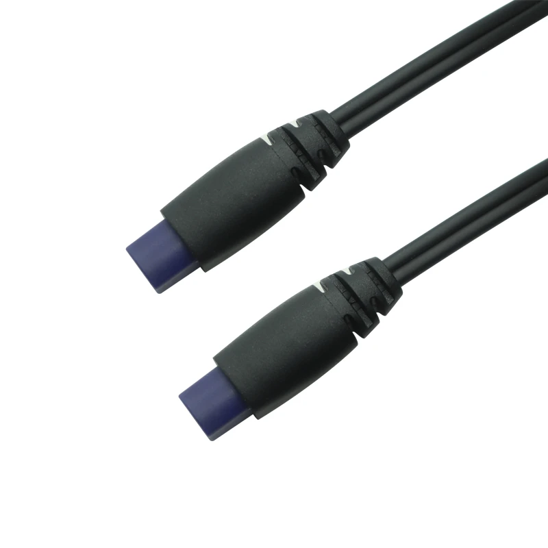 Customized Dual row 1.0mm 6P Male Plug Medical Therapy Cable | OEM Electrotherapy TENS Unit Lead Wire Manufacturer