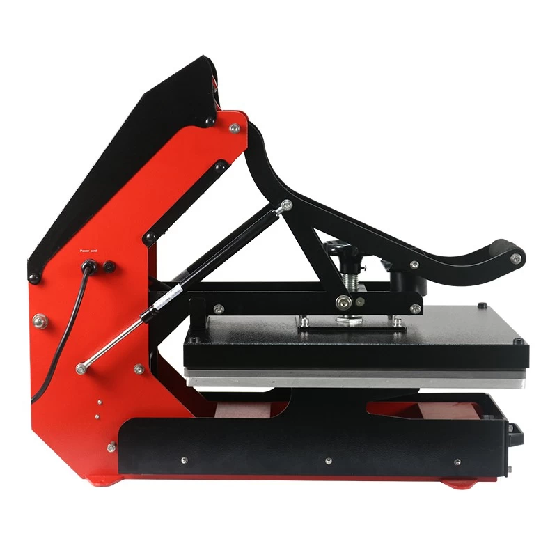 Simple SENKO Auto Open Heat Press with Slide-out Press Bed