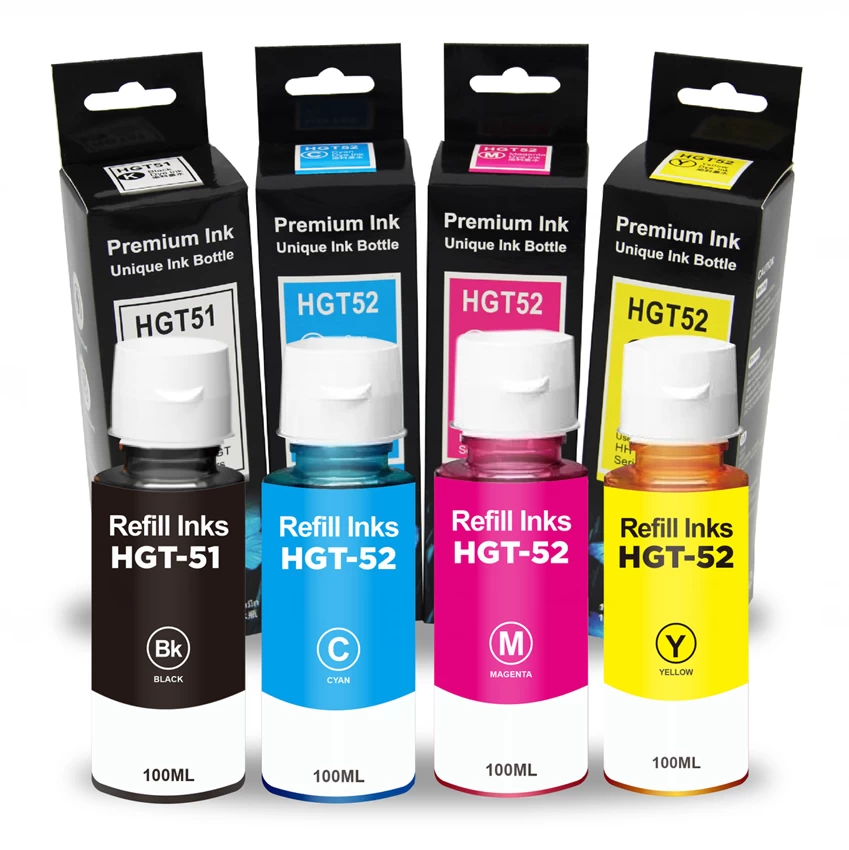 China Premium Refill Ink for HP GT51/52 manufacturer
