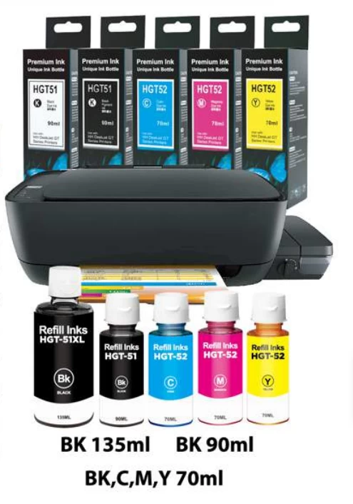 Cartouche d'encre couleur Premium pour imprimante HP, Compatible