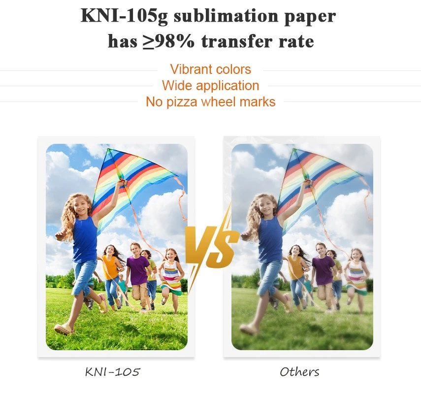 KNI Sublimation Paper - 105g, A4 Size