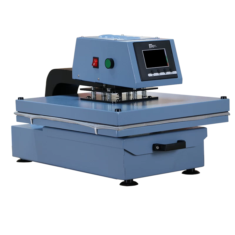 Fully Automatic Heat Press with Draw-out Press Bed - Model A