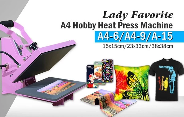 A4 Hobby Heat Press - Ideal for Start-ups and Those New to Sublimation