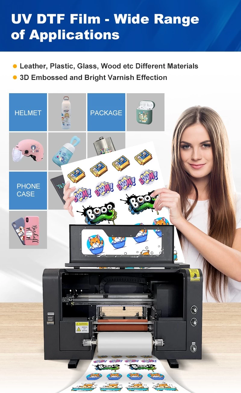 UV DTF direct to Film Printer Bundle UV Printing Direct to
