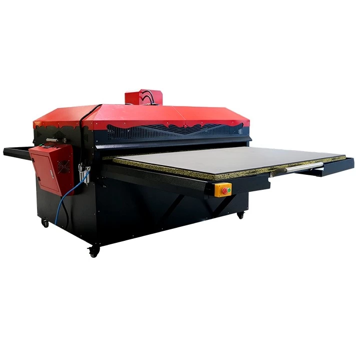 China Industrial Large Heat Press with Plug-in Heat Platen 100x120cm- PSTM-48 manufacturer