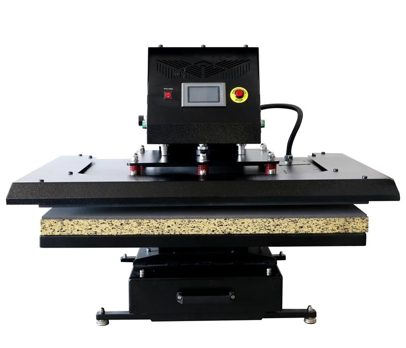 China Pneumatic Large Heat Press with PLC Controller 80x110cm - APHD-43 manufacturer