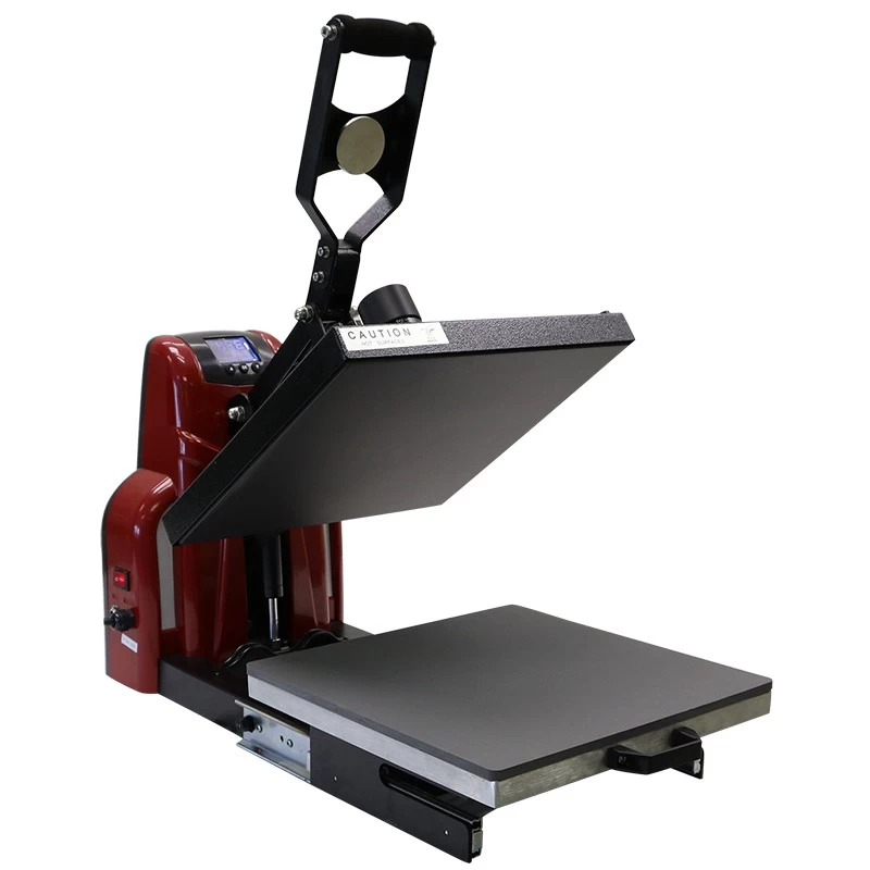 MaxArmour Auto Open Heat Press with Silde-out Press Bed - 15''x15'' (38x38cm)