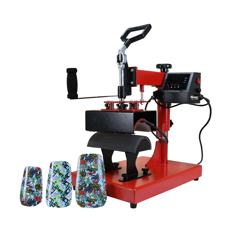 China Máquina de prensa térmica para caneleiras - ECH-100E fabricante