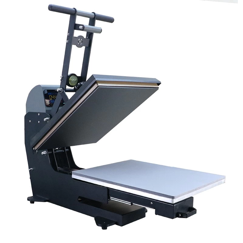 China Mighty Auto Heat Press with Large Touchscreen Panel manufacturer