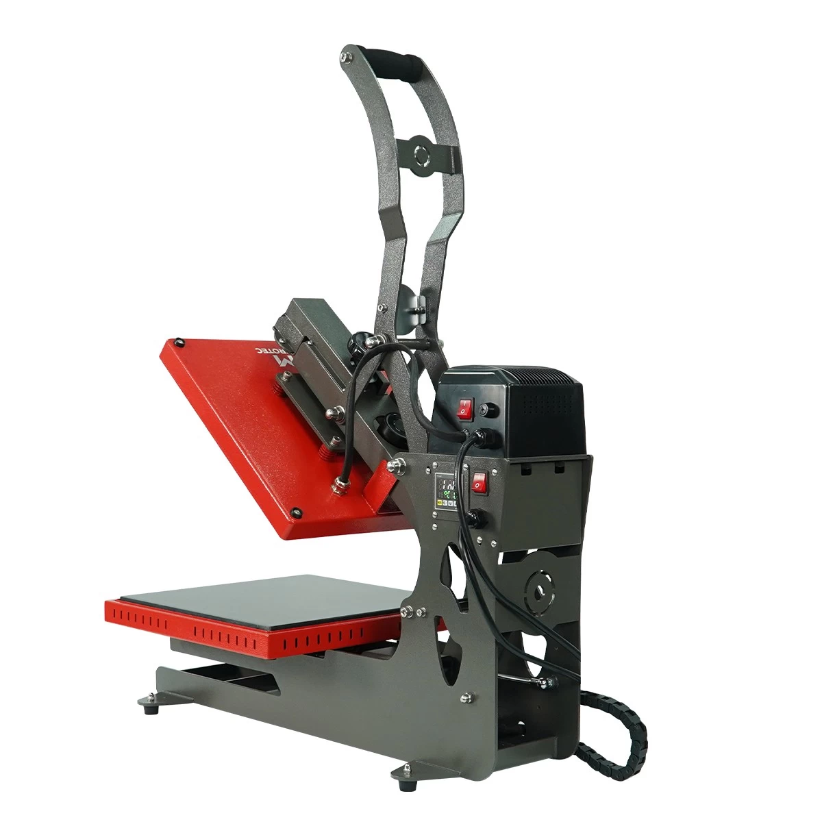 RHP Auto Apri calore Pressa 38x38 cm con doppie piastre di calore