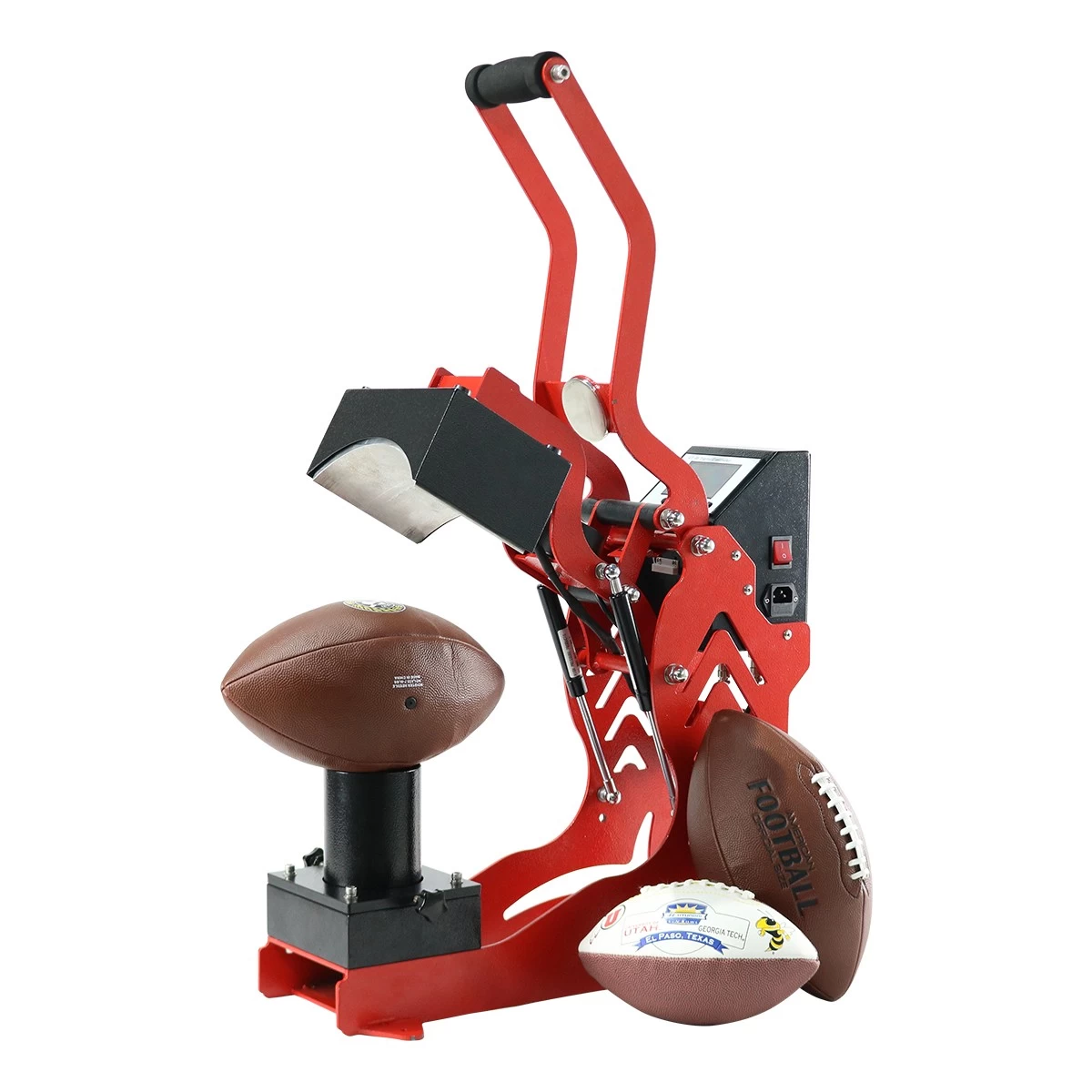 China BP-10 Sports Ball Heat Press | Custom Ball Printing Machine manufacturer