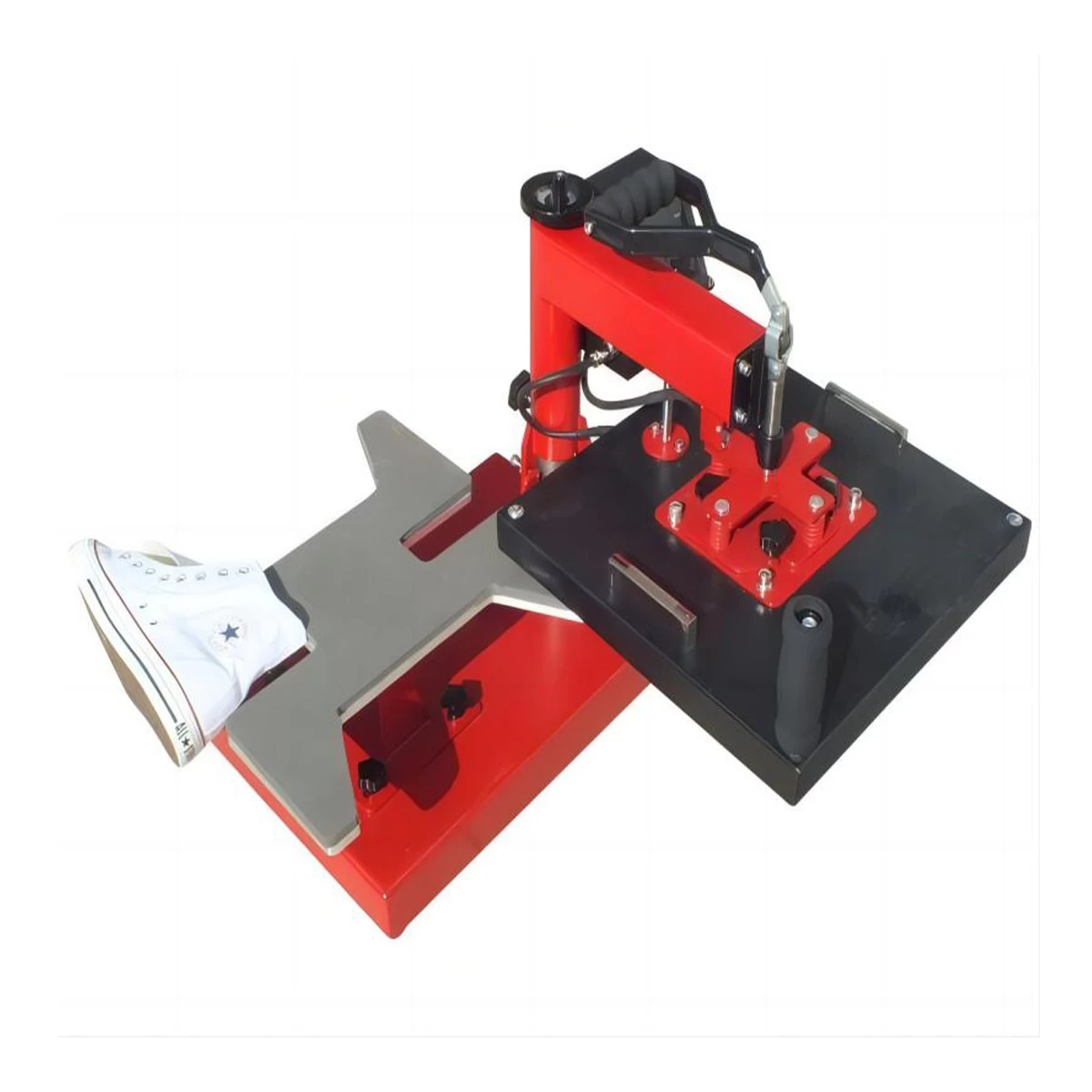 China DCH-100-S Professional Shoe Heat Press Machine for Fast Thermal Transfer manufacturer