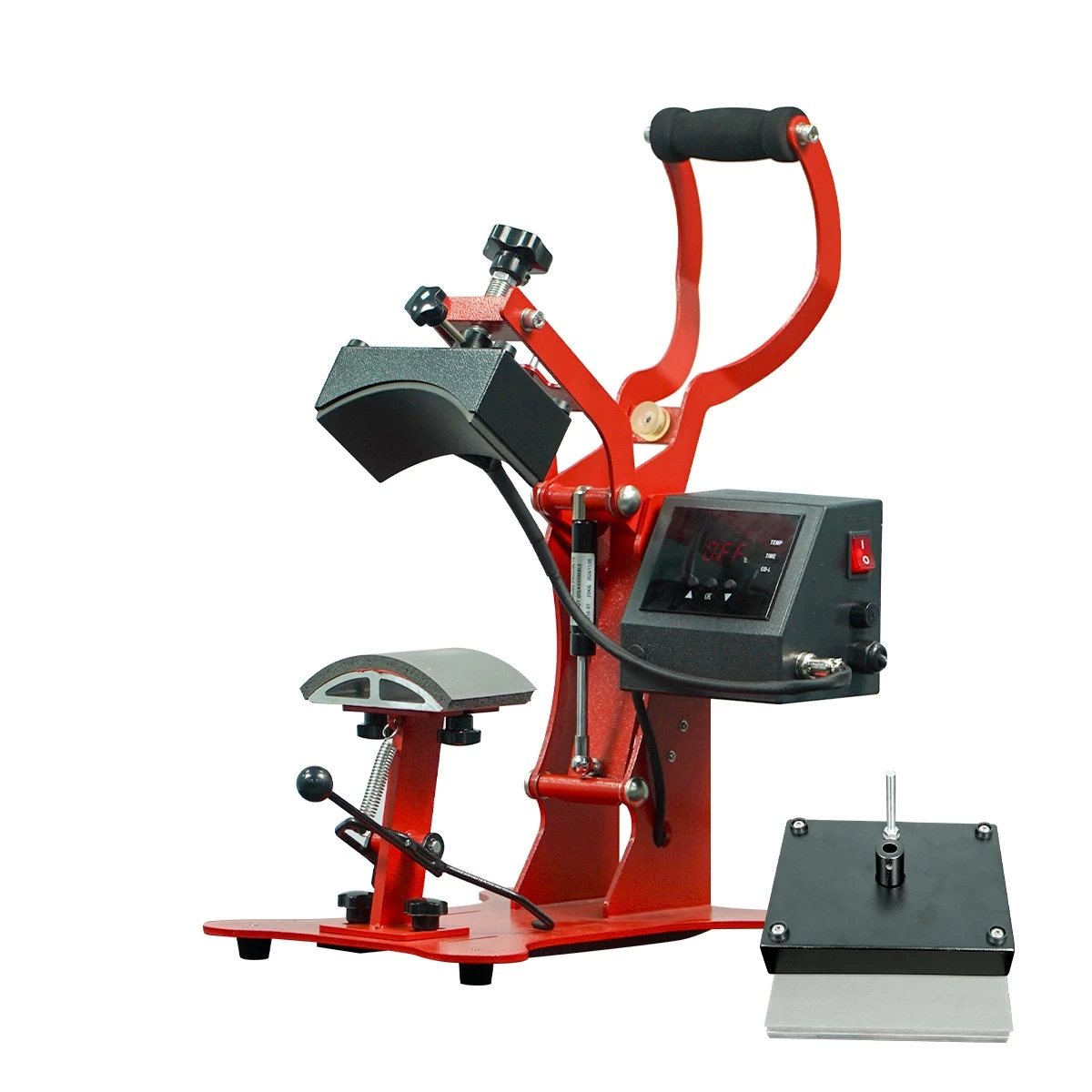 MEHP-200 2-in-1 Sublimation Heat Press for Cap and Logo