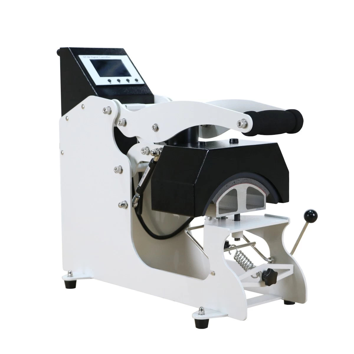 HPN-200 Auto Open Cap Heat Press with 15x15cm Flat Press