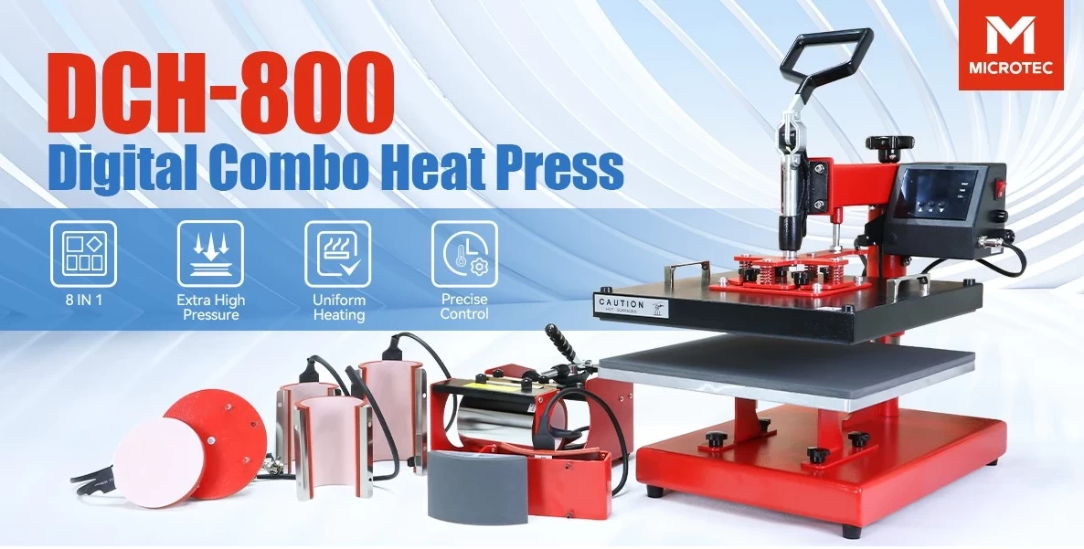 DCH 8 in 1 Pressa di calore multifunzionale 38x38 cm