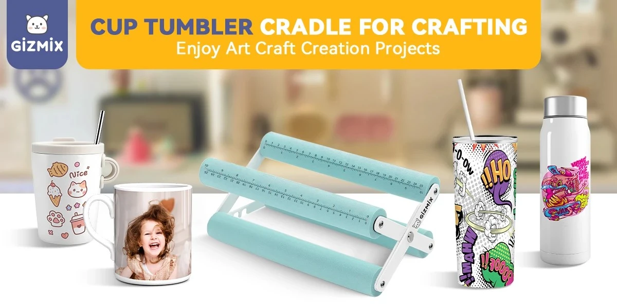 Migliora la tua efficienza di artigianato con la culla per bicchieri di Gizmix Craft Express