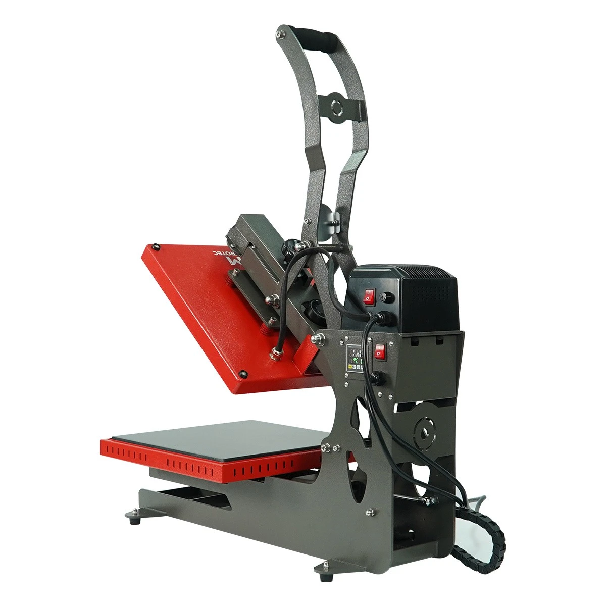 Presse à chaud RHP à ouverture automatique avec plateau inférieur entièrement enfilable (16″×24″)