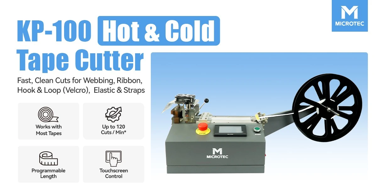 KP-100 Automatic Hot and Cold Webbing Cutting Machine | Precision ...