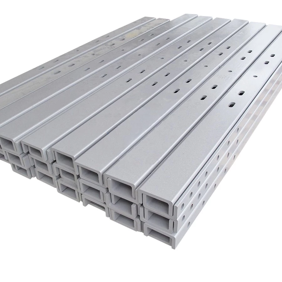 China 10~275KV Electrical Insulation Fiberglass Reinforced Plastic Composite FRP Crossarm manufacturer