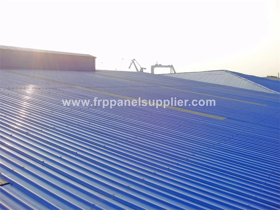 FRP Corrugated Sheets Applications