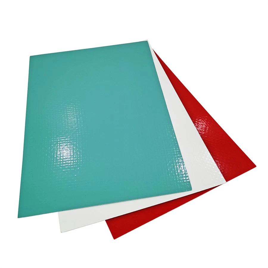 China Folha de plástico reforçada com fibra de vidro FRP lisa e plana de fácil instalação para painel de isolamento elétrico fabricante