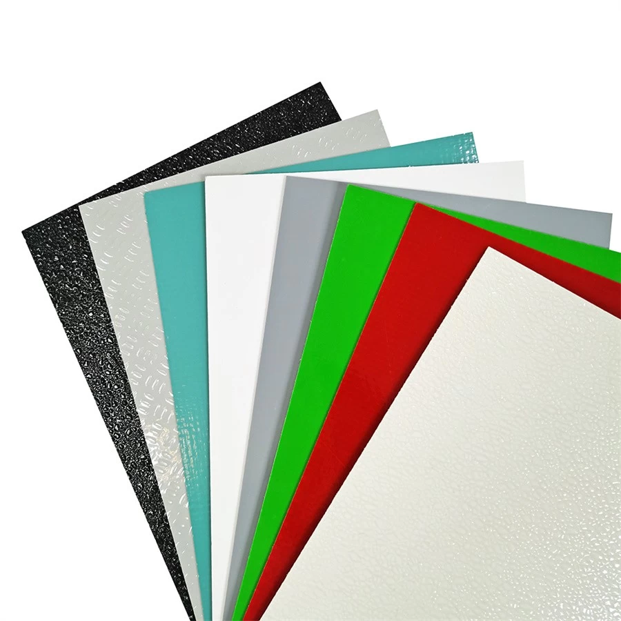 China China Flat Pebbled Anti Slip UV Stabilized Fiberglass Reinforced Plastic Sheet Manufacturers manufacturer