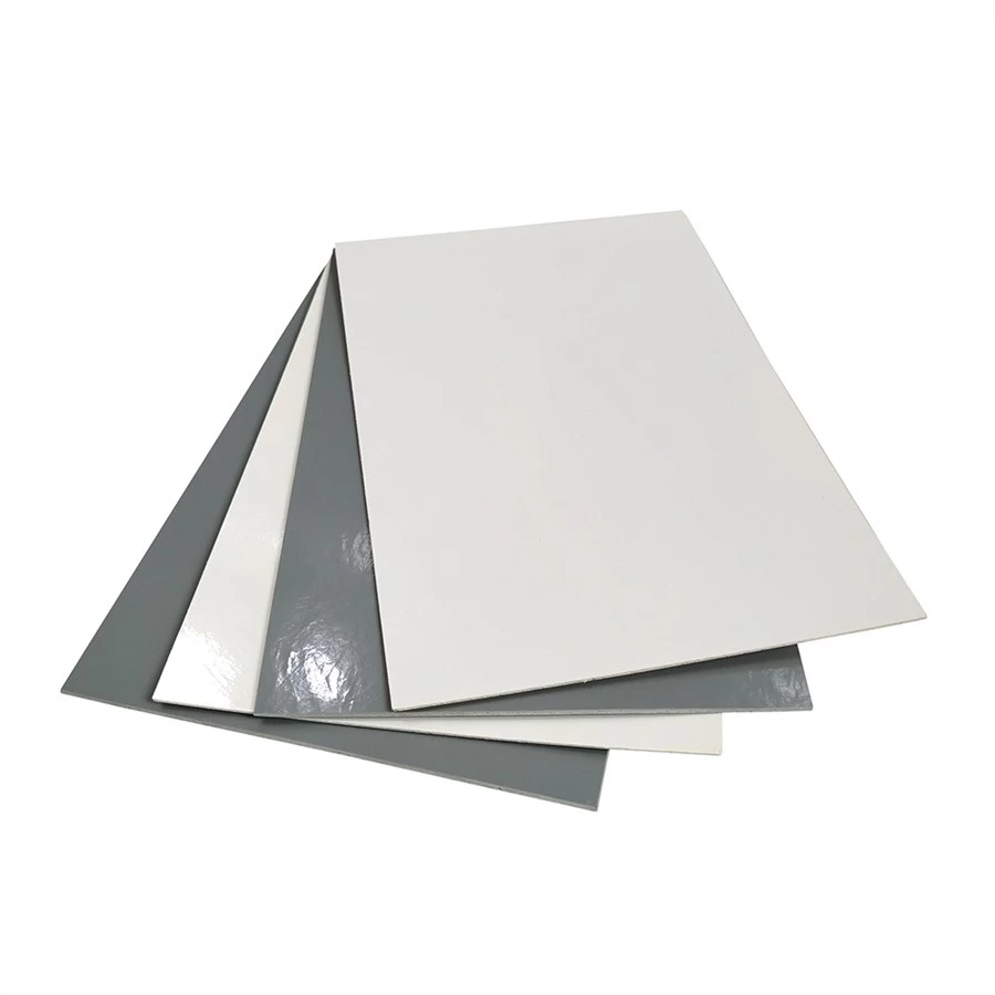 China Insulation White Colored Embossed Flat Glass Fiber Reinforced Plastic GFRP Sheets manufacturer