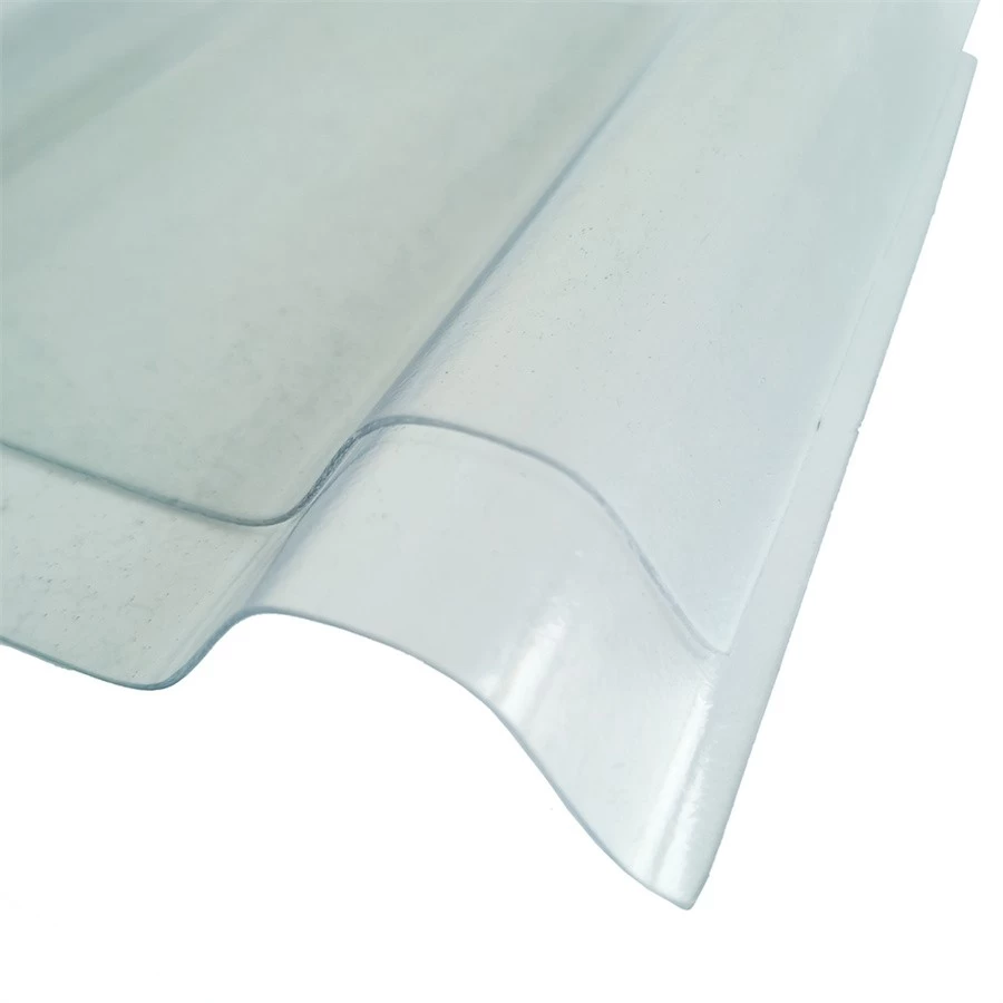 China China Corrugated Skylight GRP FRP Transparent Fiber Sheet For Roof manufacturer