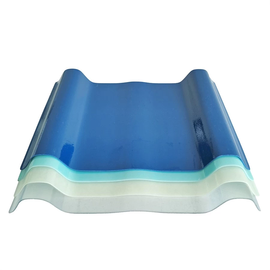China China Class A Class C Fire Rated GRP FRP Translucent Corrugated Fiberglass Roofing manufacturer