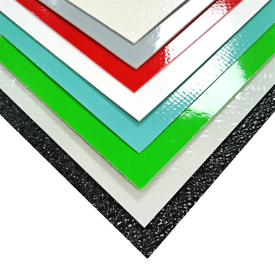 porcelana Paneles de FRP de plástico reforzado con fibra de vidrio para uso exterior de alto brillo de superficie agregada para la venta fabricante