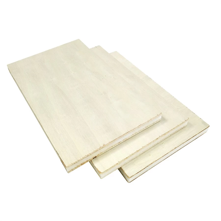 China Leichte Pappel-Sperrholz-Verbundplatten aus extrudiertem Polystyrolschaum-Sandwichzaun-Trennwänden Hersteller
