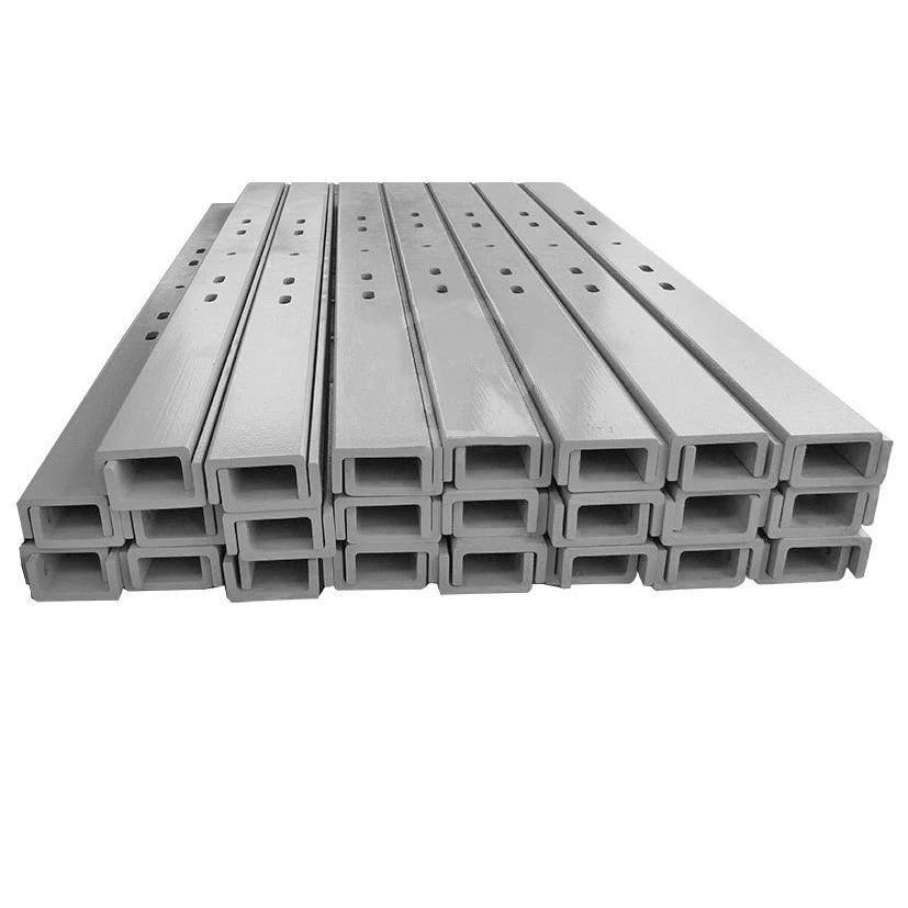 Trung Quốc Cấu hình U tùy chỉnh Sợi thủy tinh cách điện cao áp Polyester composite GRP FRP Cross Arm nhà chế tạo