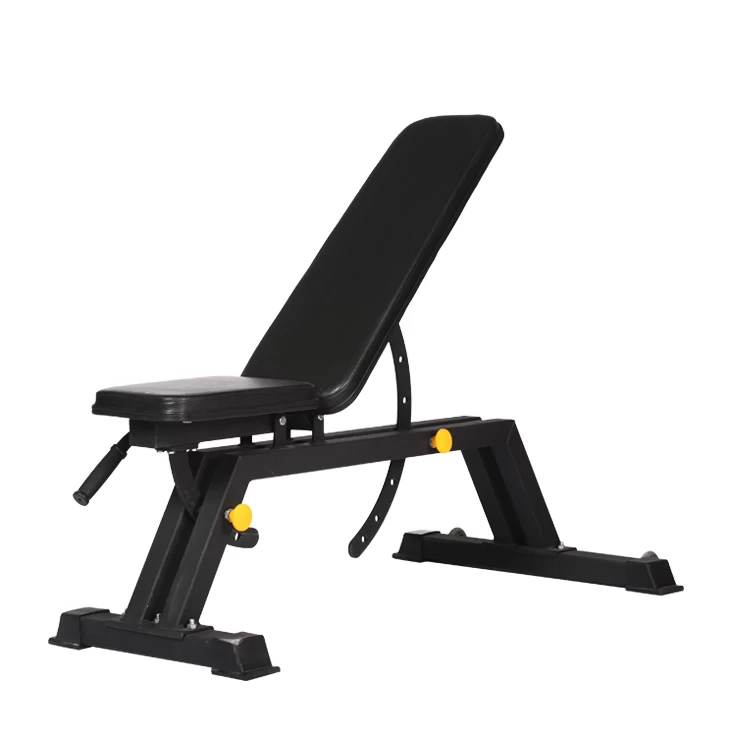 Fitness training body building adjustable bench