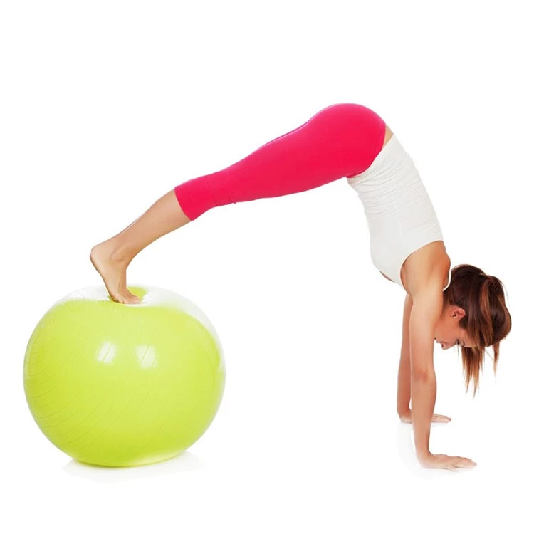 Wholesale custom logo 55 cm colorful high quality gym fitness cloud yoga ball