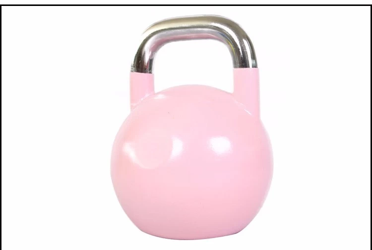 Factory Wholesale Plating Handle Competition Kettlebell Competition Cast Iron Kettlebell